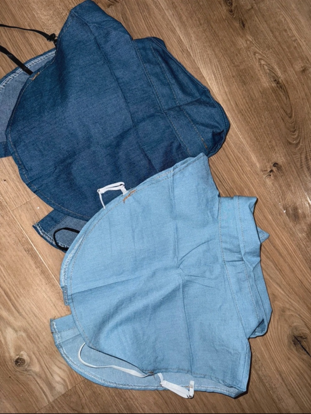 Brand new bundle of 2 denim faux collars! - Picture 4 of 8